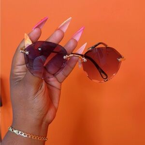 Stylish Purple Sunglasses